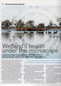 Victoria University article