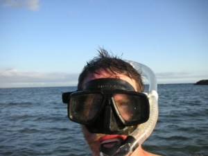 Selfie with snorkel